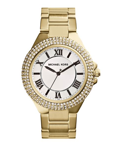 michael kors camille glitz watch silver|michael kors camille.